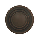 Amerock Inspirations Round Cabinet Knob 1-5/16 in. D 1 in. Antique Rust 1 pk