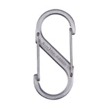 Nite Ize S-Biner 1.8 in. D Stainless Steel Silver Carabiner Key Holder