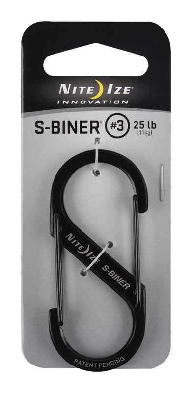 S-BINER #3 BLACK