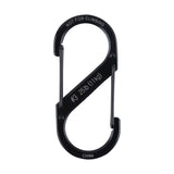 Nite Ize S-Biner 1.8 in. D Stainless Steel Black Carabiner Key Holder