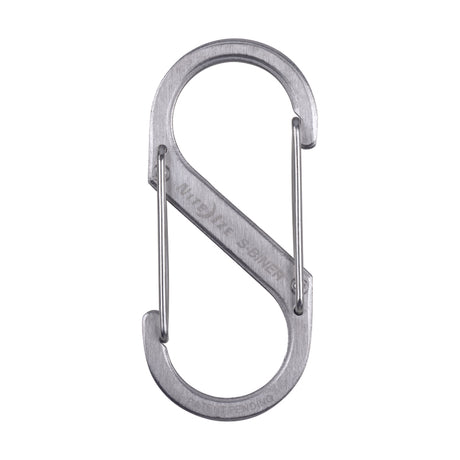 Nite Ize S-Biner 1.8 in. D Stainless Steel Silver Carabiner Key Holder