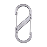 Nite Ize S-Biner 1.8 in. D Stainless Steel Silver Carabiner Key Holder