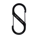 Nite Ize S-Biner 1.8 in. D Stainless Steel Black Carabiner Key Holder
