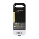 Nite Ize S-Biner 1.8 in. D Stainless Steel Black Carabiner Key Holder