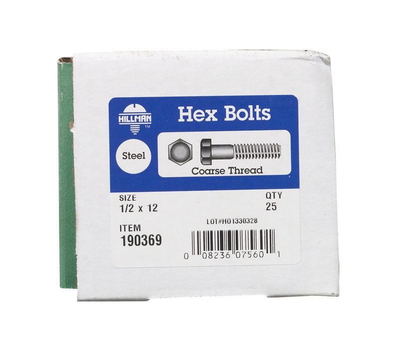 HX BOLTS USS Z 1/2X12