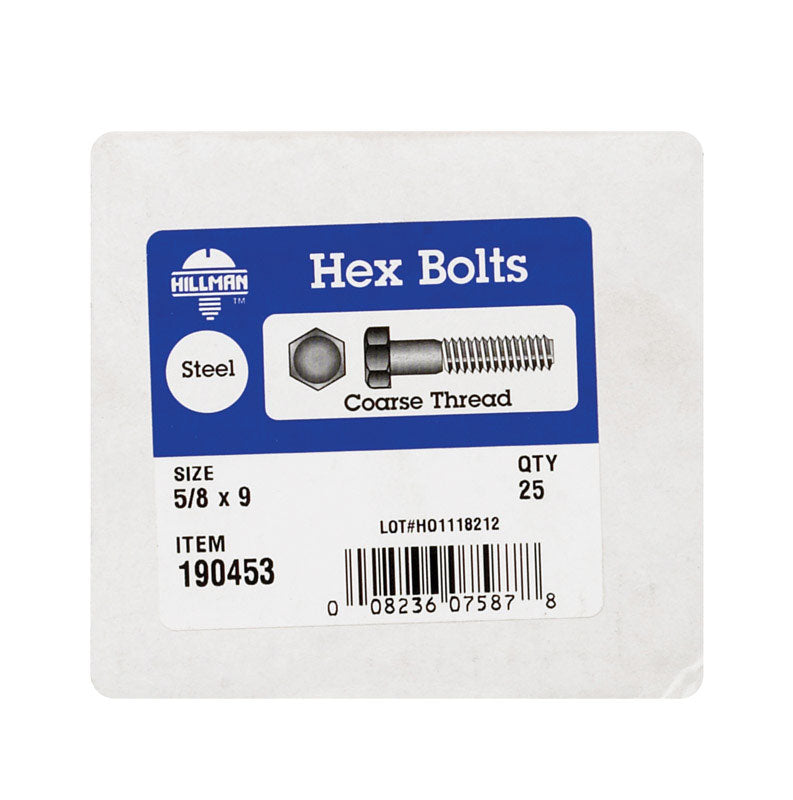 HX BOLTS USS Z 5/8X9