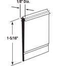 Prime-Line 5.3 in. H X 1-5/16 in. W Clear Framed Shower Door Bottom Seal