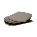 Ace Brown Assorted in. Push-On Plastic Sliders 4 pk