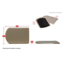 Ace Brown Assorted in. Push-On Plastic Sliders 4 pk