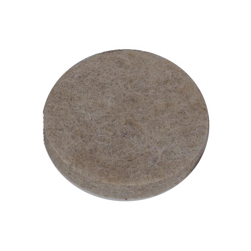Ace Felt Self Adhesive Protective Pad Beige Round 1 in. W 48 pk
