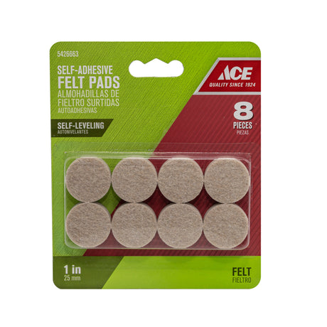 PAD FELT 1" SELF LVL CD8