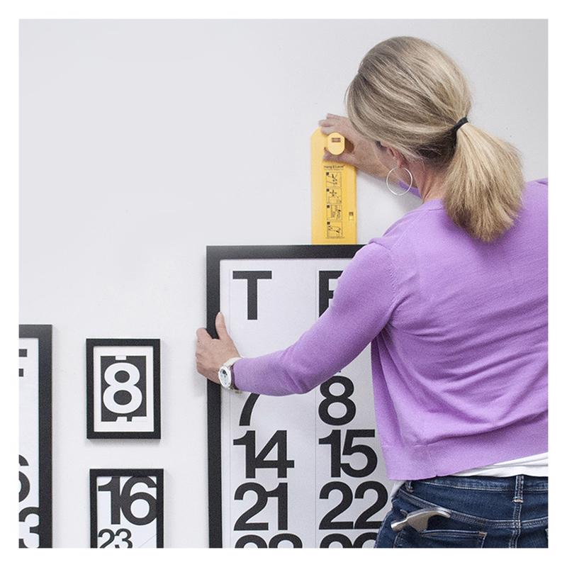 Hang and Level Yellow Hang and Level Picture Hanger 10 lb 1 each