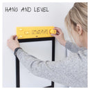 Hang and Level Yellow Hang and Level Picture Hanger 10 lb 1 each
