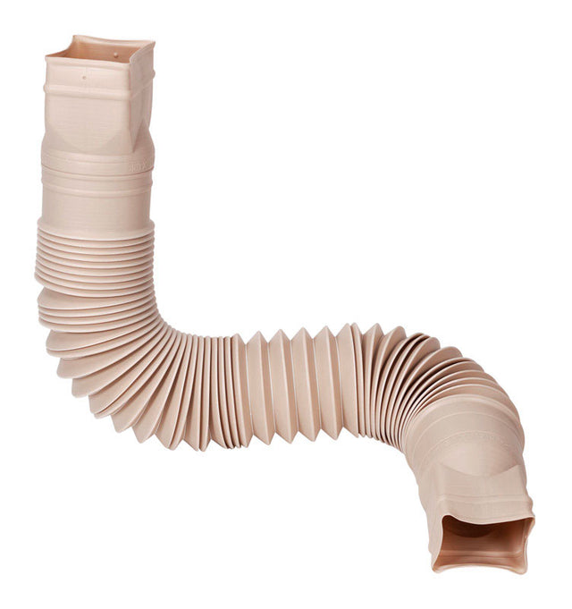 DWNSPOUT EXTNSN TAN 55"L