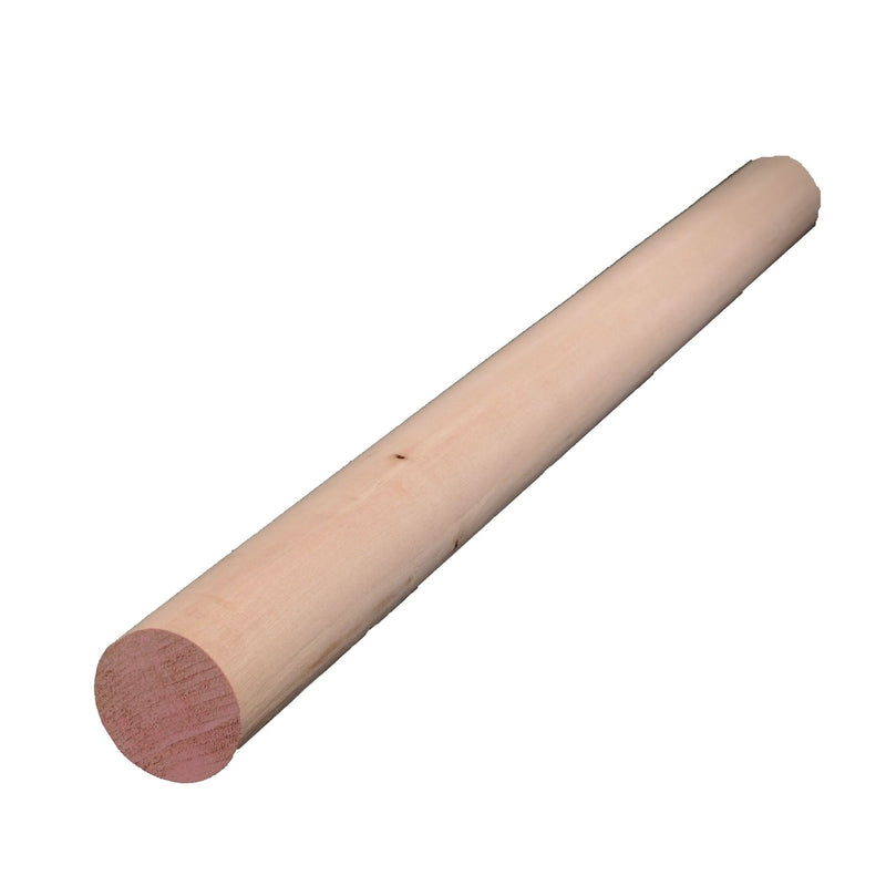 POPLR DOWEL 1-1/2X36"PNK