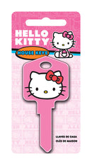 Hillman Hello Kitty House Key Blank 66/97 KW1/KW10 Single For Kwikset and Titan Locks