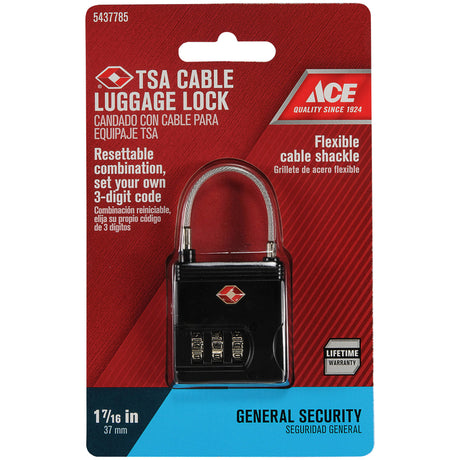 ACE TSA CABLE LOCK