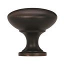 Amerock Allison Round Cabinet Knob 1-1/4 in. D 1-1/8 in. Oil Rubbed Bronze 1 pk