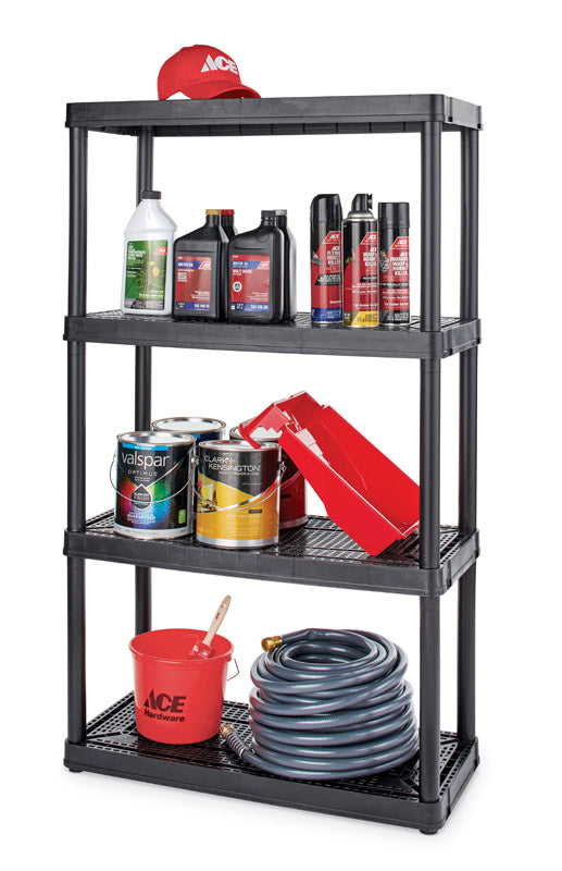 Maxit 54-1/2 in. H X 32 in. W X 14 in. D Resin Shelving Unit