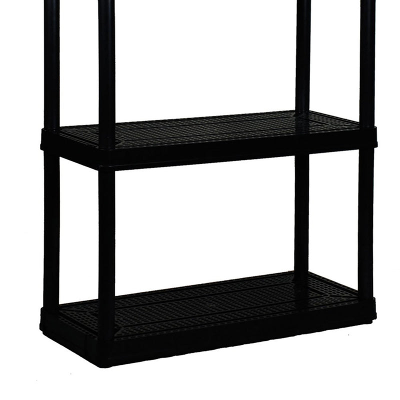 Maxit 54-1/2 in. H X 32 in. W X 14 in. D Resin Shelving Unit