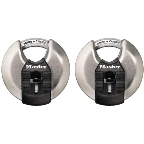 DISC PADLOCK 2-3/4" 2PK