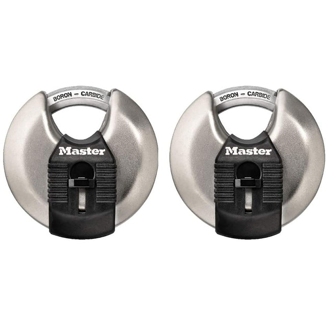 DISC PADLOCK 2-3/4" 2PK