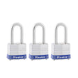 LAM PADLOCK 1-9/16" 3PK