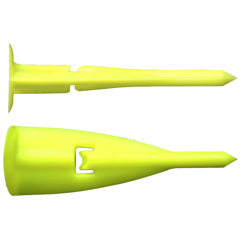 WallClaw Anchors .25 in. D X 2 in. L Plastic/Steel Pan Head Wallboard Anchors 4 pk