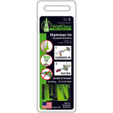 WallClaw Anchors .25 in. D X 2 in. L Plastic/Steel Pan Head Wallboard Anchors 4 pk