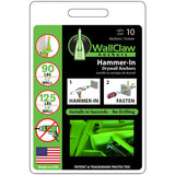 WallClaw Anchors .25 in. D X 2 in. L Plastic/Steel Pan Head Wallboard Anchors 10 pk