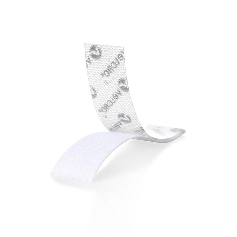 VELCRO Brand Thin Clear Small Nylon Hook and Loop Fastener 3-1/2 in. L 4 pk