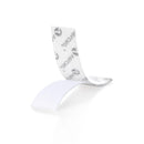 VELCRO Brand Thin Clear Small Nylon Hook and Loop Fastener 3-1/2 in. L 4 pk