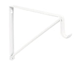 Knape & Vogt, White Pro RP-0045-WT Shelf and Rod Closet Bracket