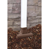 Frost King Drain Away 0.1 in. H X 9 in. W X 46 in. L Brown Vinyl Downspout Extension