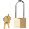 PADLOCK BRASS 1-9/16"