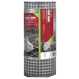 IronRidge 24 in. H X 15 ft. L Galvanized Steel Welded Wire Fence 1 in.