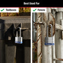 Master Lock 1-5/16 in. H X 1-5/8 in. W X 1-9/16 in. L Laminated Steel Double Locking Padlock