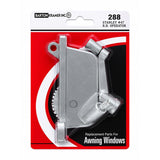 Barton Kramer Silver Aluminum Right Awning Window Operator For Stanley