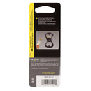 Nite Ize S-Biner 2 in. D Stainless Steel Black Carabiner Key Holder