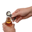 Nite Ize S-Biner 2 in. D Stainless Steel Black Carabiner Key Holder