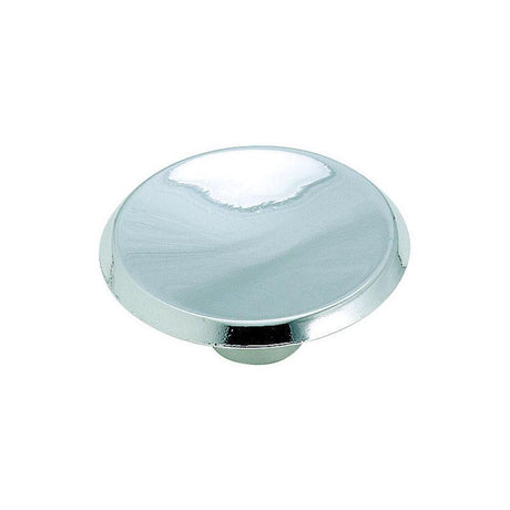 KNOB MODERN BRGHT CHROME