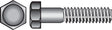 GALV HX BOLTS 5/8X3