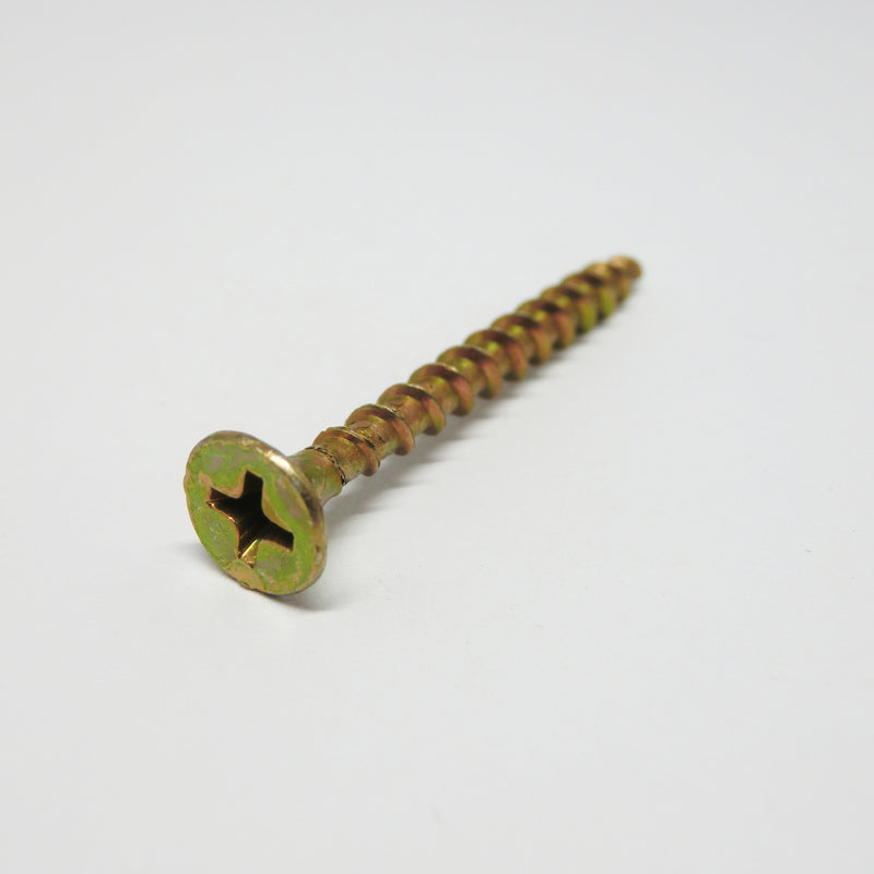 Ace No. 6 X 1-5/8 in. L Phillips Yellow Dichromate Cabinet Screws 5 lb 1100 pk