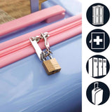 Master Lock 3/4 in. H X 7/16 in. W X 3/4 in. L Brass Pin Cylinder Padlock Keyed Alike