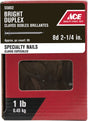 ACE DUPLEX NAIL8D2.25 1#