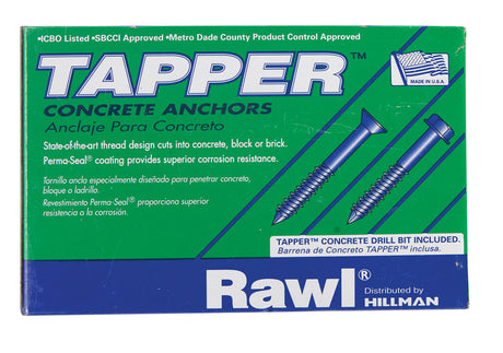 RAWL TAPR HWH 1/4X1-3/4