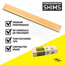 Nelson 1.5 in. W X 12 in. L Wood Shim 42 pk