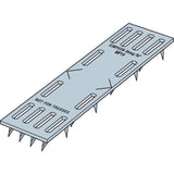 Simpson Strong-Tie 4 in. H X 0.4 in. W X 1 in. L Galvanized Steel Mending Plate