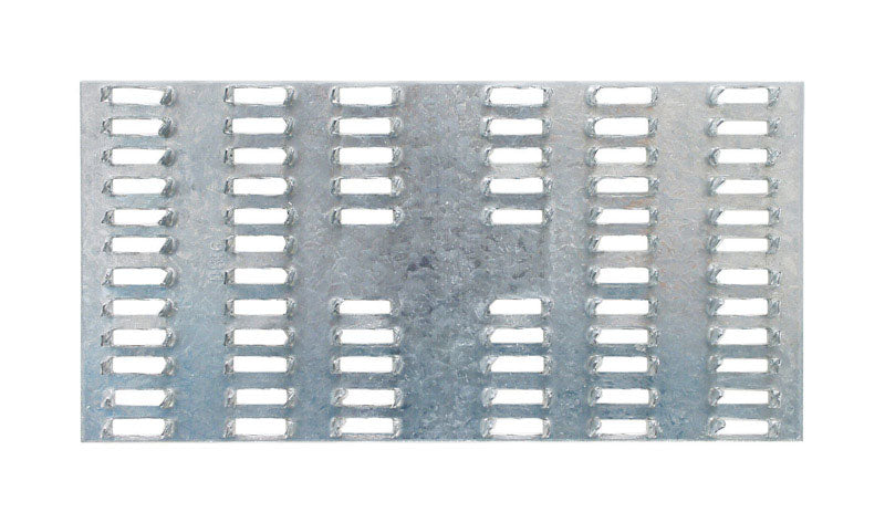 Simpson Strong-Tie 6 in. H X 0.4 in. W X 3 in. L Galvanized Steel Mending Plate