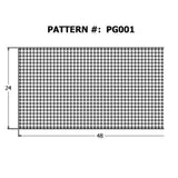 Alexandria Moulding 3/16 in. X 24 in. W X 4 ft. L Medium Fiberboard (MDF) Peg Board
